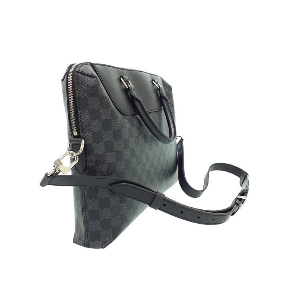 Louis Vuitton PDJ NM Damier Porte Bag Jour Graphite Black Document Business